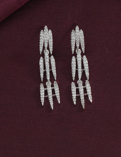 Designer Zirconia Crystal Elegance Necklace Set