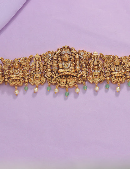 Designer Matt Lakshmi Devi Chain Vaddanam