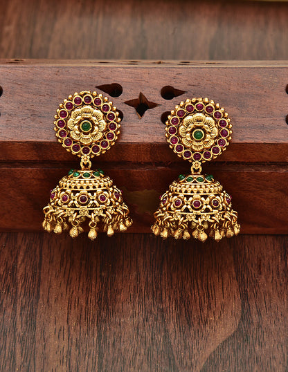 Peacock Desinger Antique Necklace Set 127422