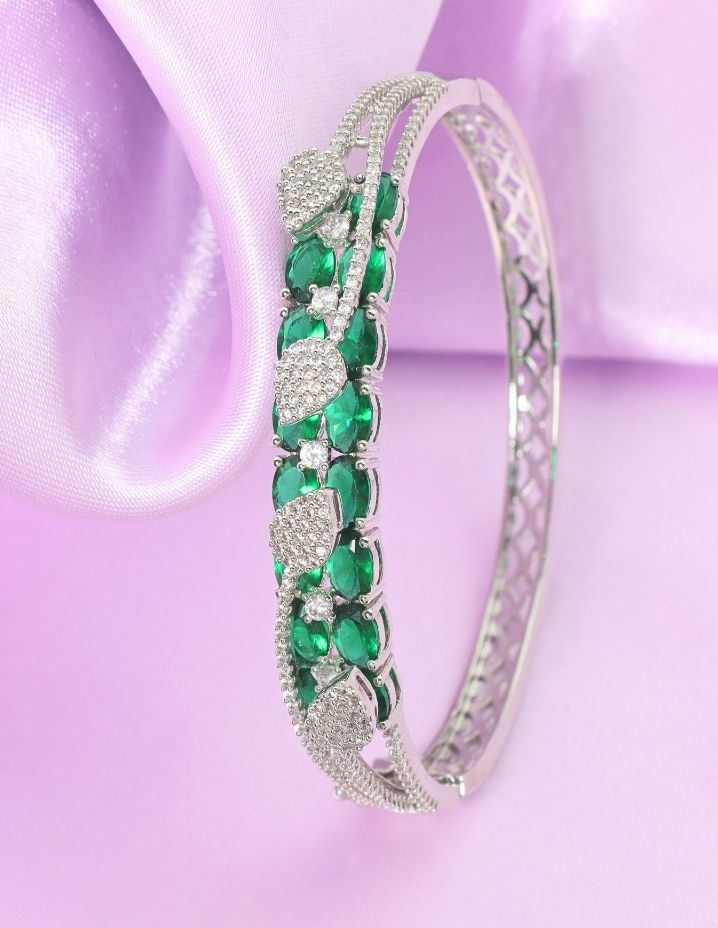 Designer Zirconia Rhodhium Bracelet ZBLT11578
