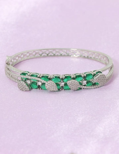 Designer Zirconia Rhodhium Bracelet ZBLT11578
