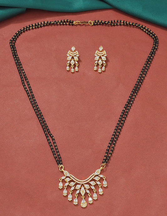 Designer Black Beads Mangalsutra
