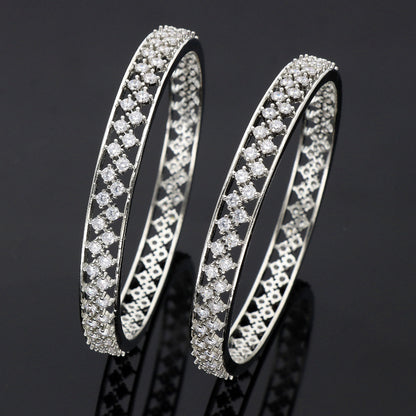 Designer Zirconia Bangles ZBGL10829