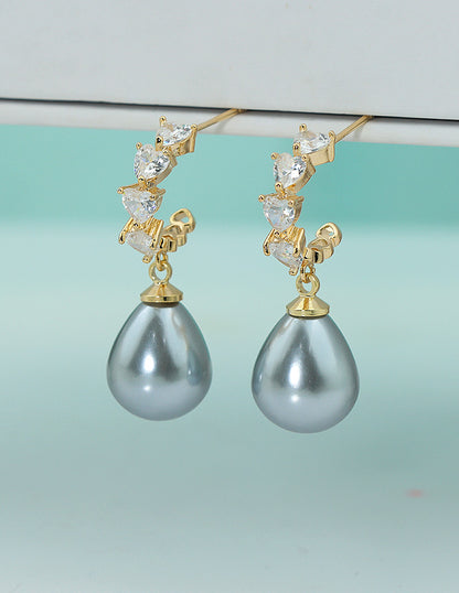 Designer Zirconia IMP Bali Earrings