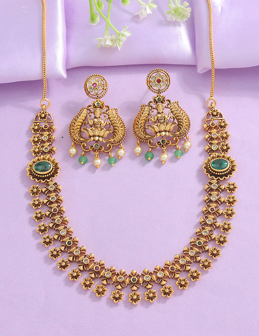 Designer Matt Kempu Necklace Set