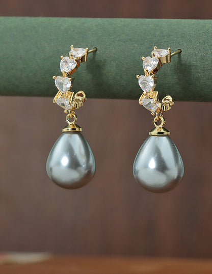 Designer Zirconia IMP Bali Earrings