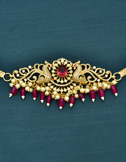 Designer Zirconia Chain Bajuband