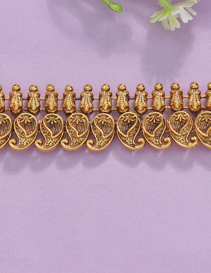 Designer Mango Shape Chain Vaddanam