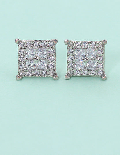 Designer Zirconia Stud Earrings