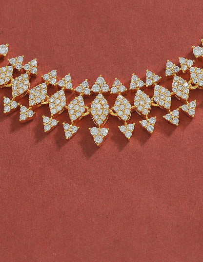 Designer Zirconia Elegance Necklace Set