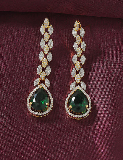 Designer Zirconia Crystal Elegance Necklace Set
