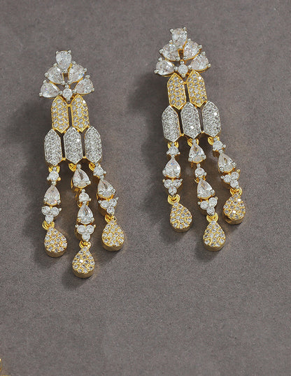 Designer Zirconia Elegance Necklace Set