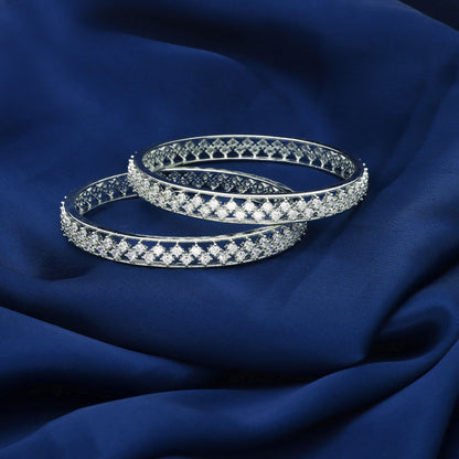 Designer Zirconia Bangles ZBGL10829