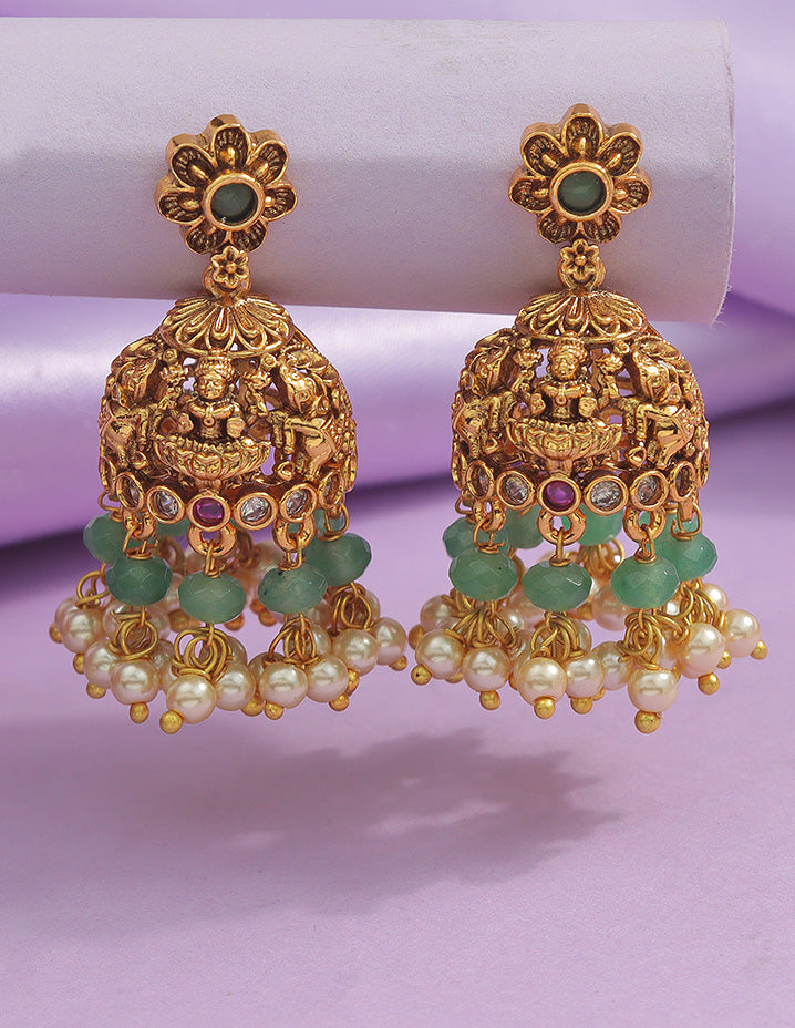 Designer Lakshmi Devi Necklace Set