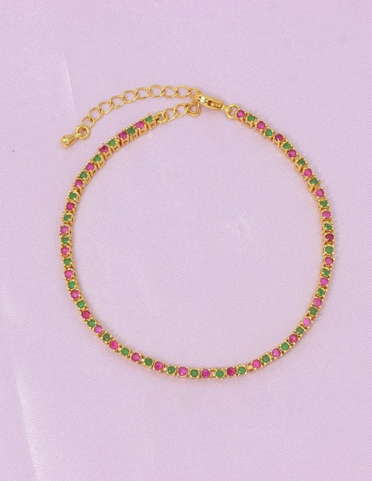 Designer Gold Chain Bracelet ZBLT10576