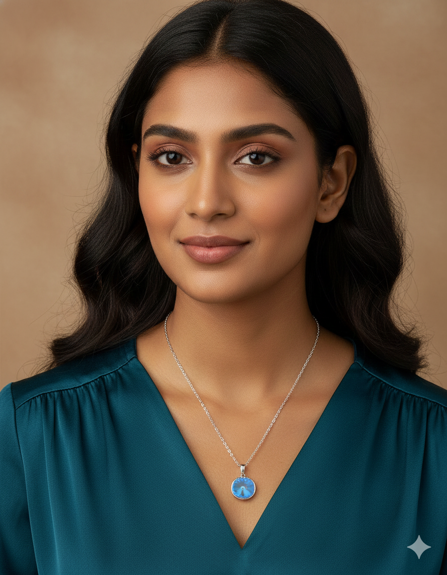 Swarovski Crystal Prism Bloom Chain Pendant