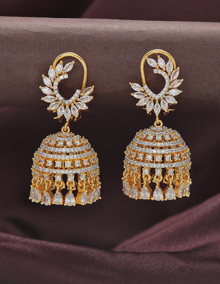 Designer Zirconia Royal Jhumka