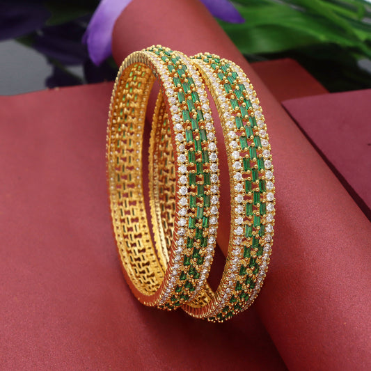 Zirconia Bangles ZBGL10420