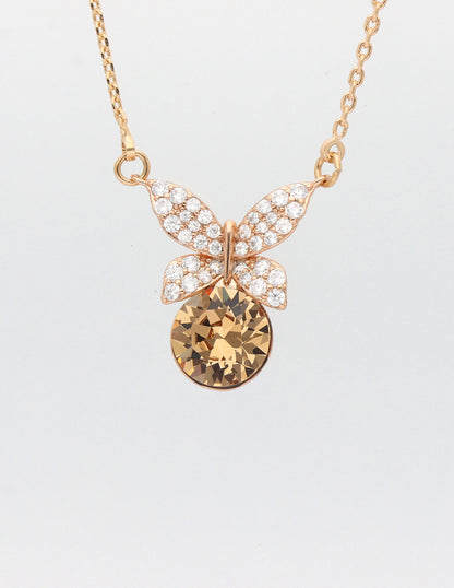 Swarovski Crystal Chain Pendant