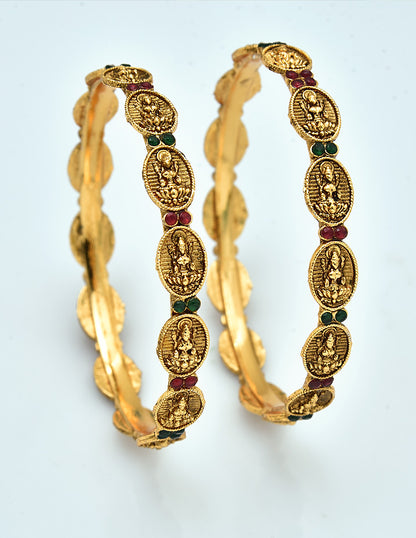 Designer Lakshmi Devi Matt Stone Bangles