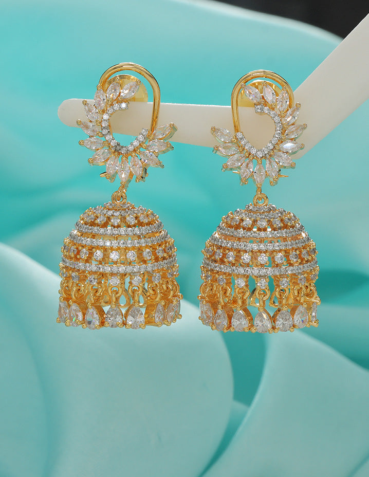 Designer Zirconia Royal Jhumka