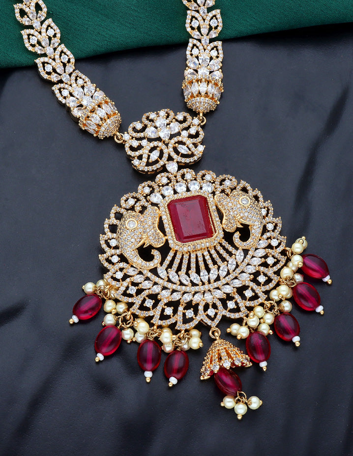 Zirconia Designer Necklace Set