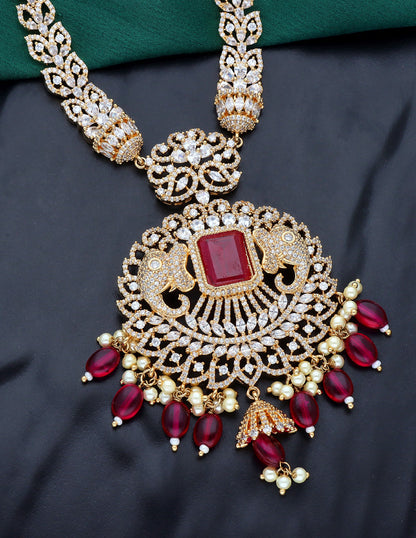 Zirconia Designer Necklace Set
