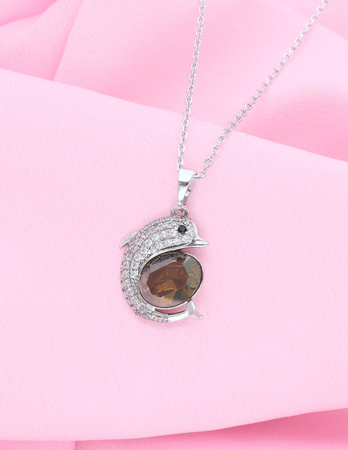 Swarovski Crystal Chain Pendant