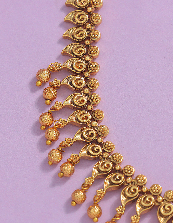 Designer Lakshmi Devi Necklace Set