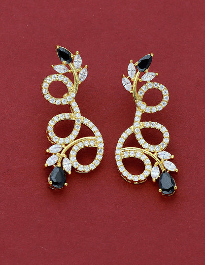 Designer Gold Plated Zirconia Necklace Set