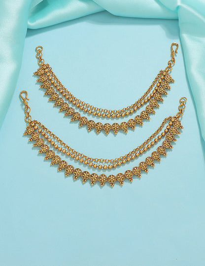 Designer Antique Kempu Chempaswara