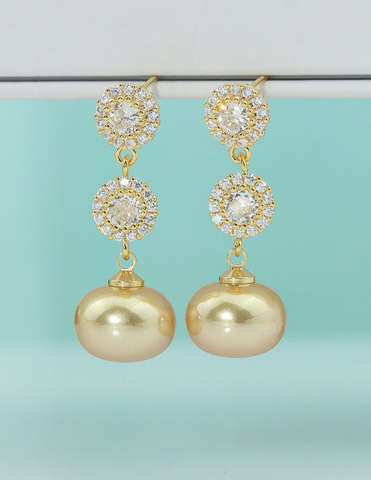 Designer Zirconia IMP Earrings