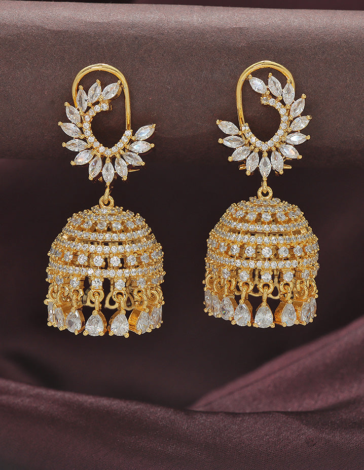 Designer Zirconia Royal Jhumka