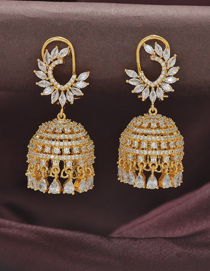 Designer Zirconia Royal Jhumka