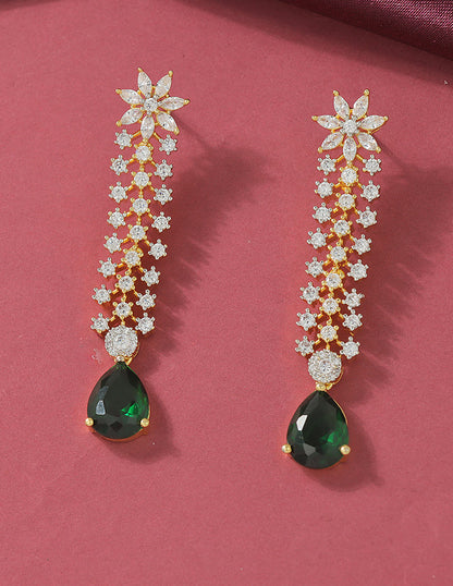 Designer Zirconia Crystal Elegance Necklace Set