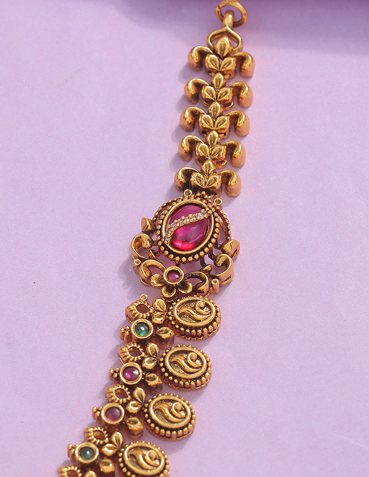 Designer Matt Kempu Necklace Set