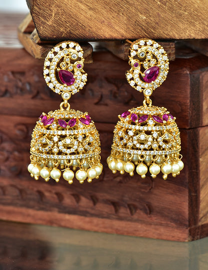 Designer Jhumka Earrings