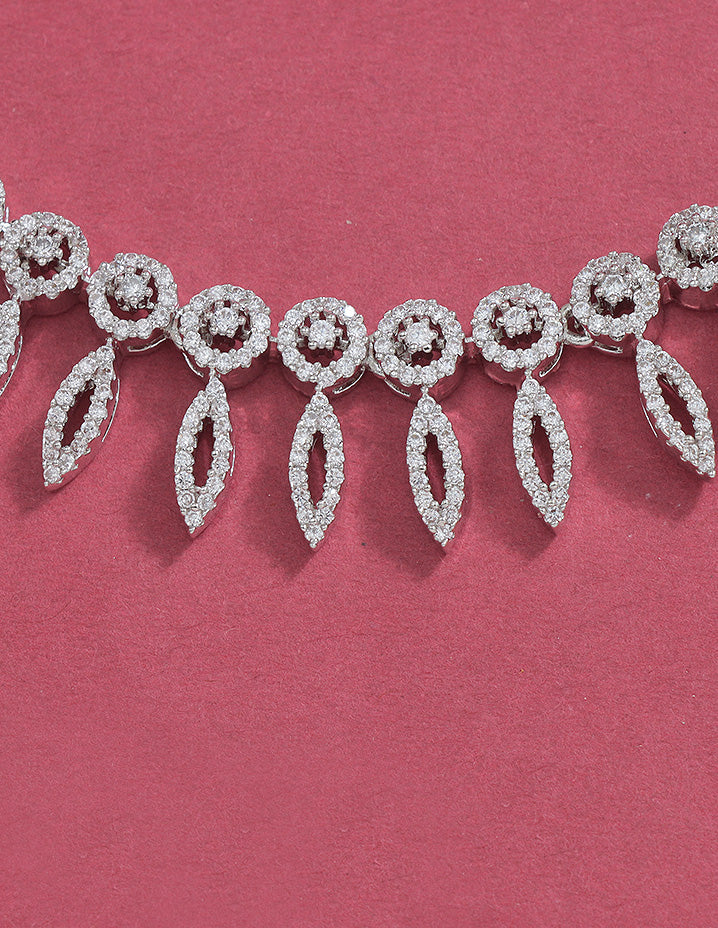 Designer Zirconia Elegance Necklace Set