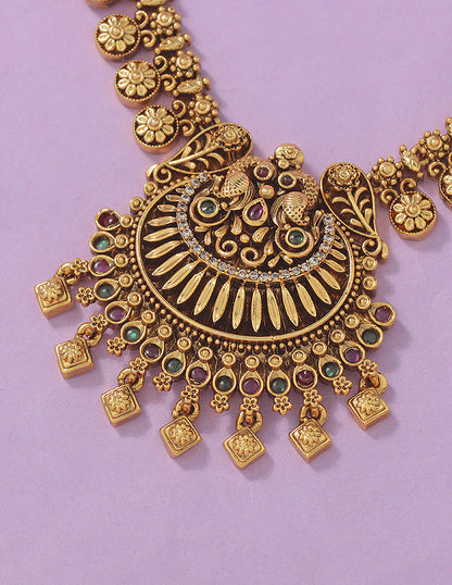 Designer Matt Kempu Long Haaram Set