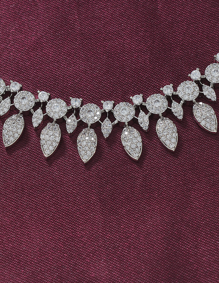 Designer Zirconia Elegance Necklace Set