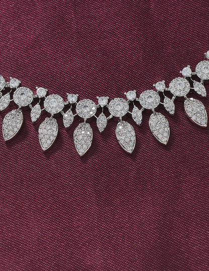 Designer Zirconia Elegance Necklace Set