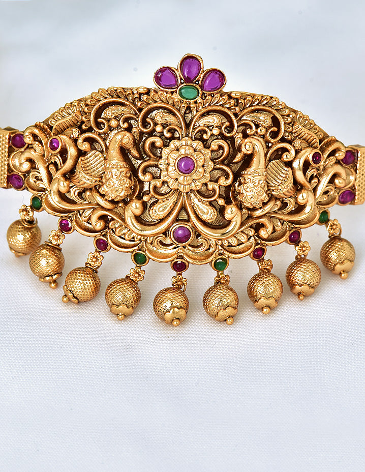Peacock Design Chain Baju Band