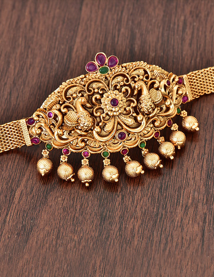 Peacock Design Chain Baju Band
