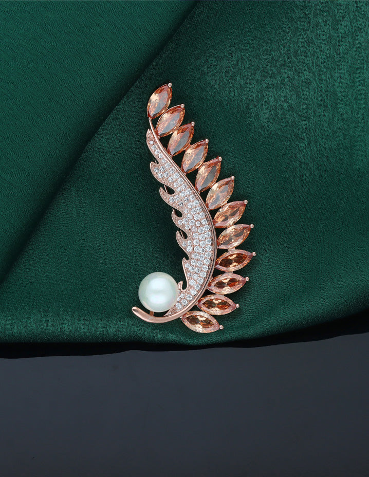 Zircon Saree Pin