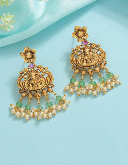 Designer Lakshmi Devi Necklace Set