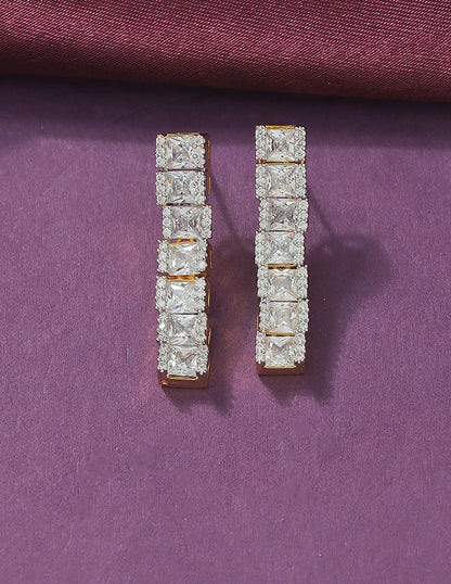 Designer Zirconia Crystal Elegance Necklace Set