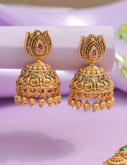 Designer Lakshmi Devi Necklace Set