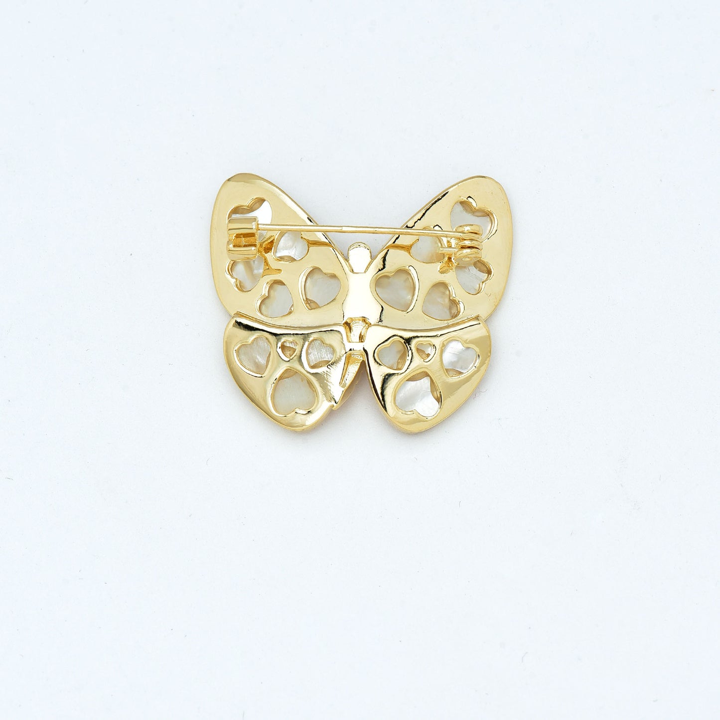 Zirconia Butterfly Design Saree Pin