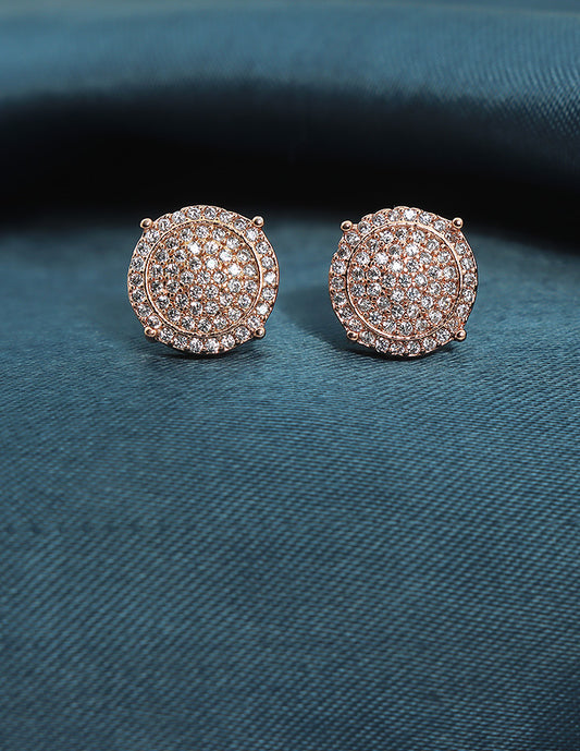 Designer Zirconia Stud Earrings