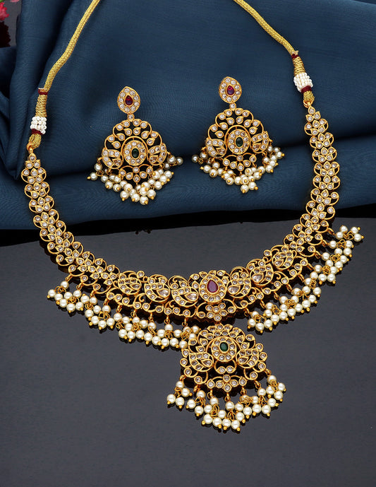 Antique Guttapusalu Necklace Set 127989